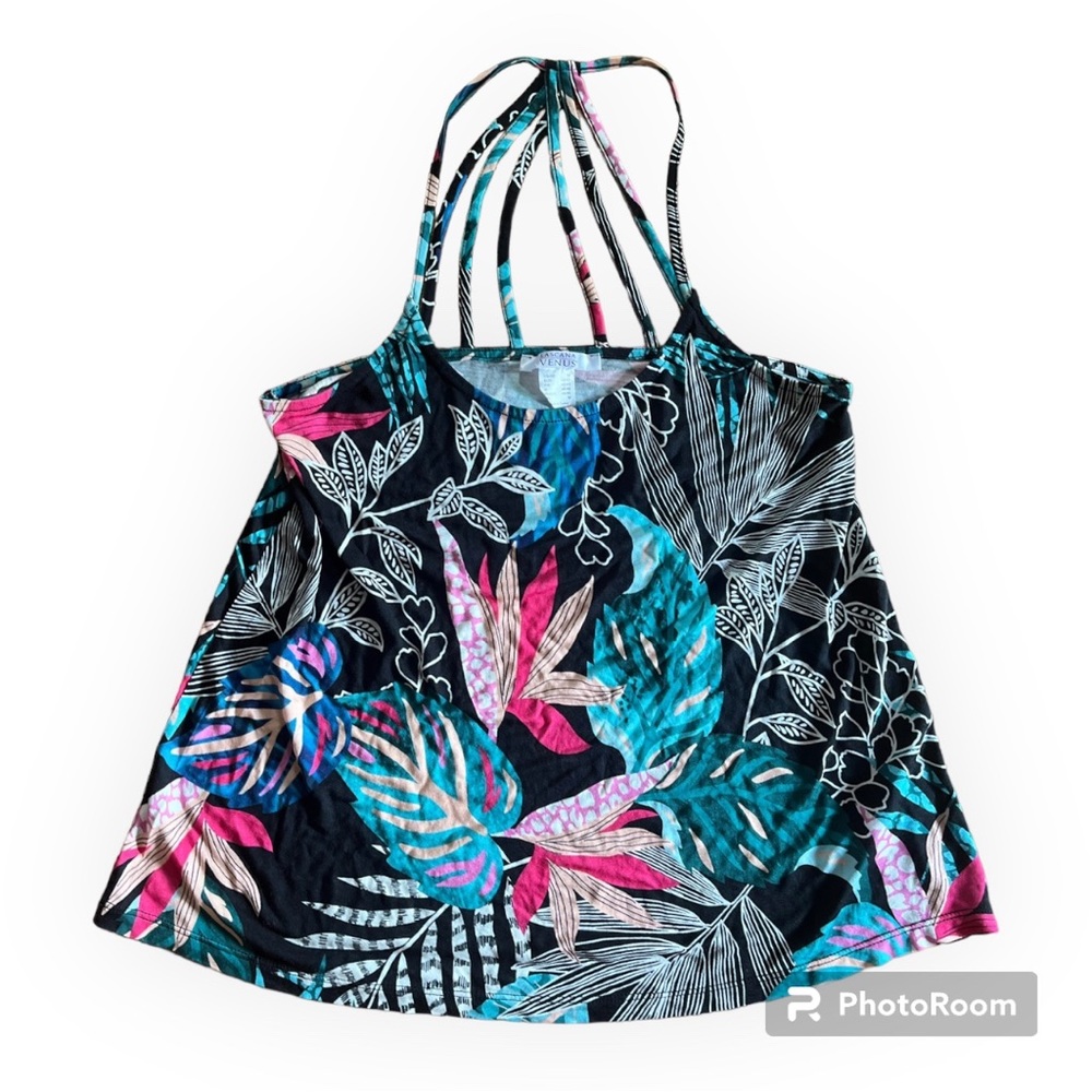 VENUS Tank Top Multicolor Printed Medium Small